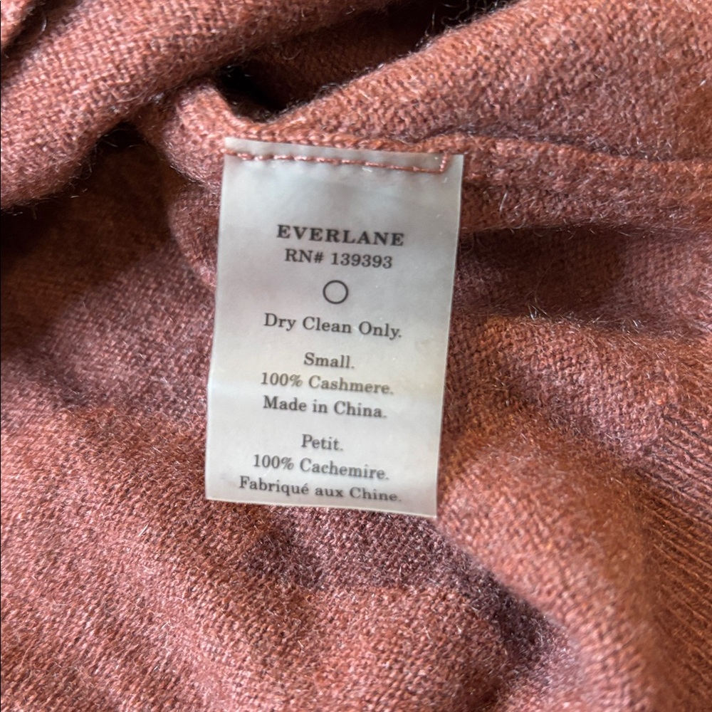Everlane 100% Cashmere V-Neck Sweater - Picture 9 of 12